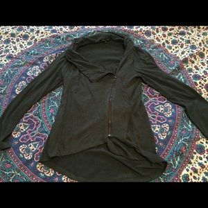 Modcloth zip up cardigan
